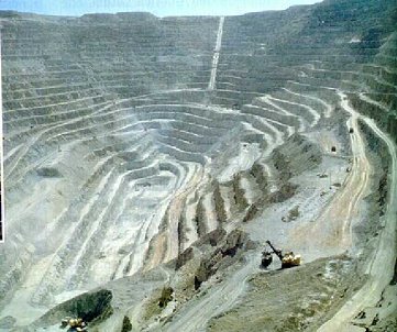 miniera di rame in Cile
